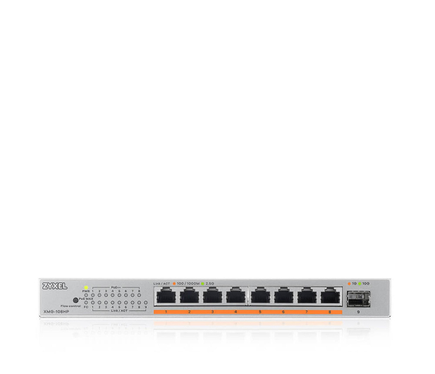 ZYXEL 8P 2,5G+ 1SFP+ XMG-108HP-EU0101F - 1509902 - zdjęcie 3